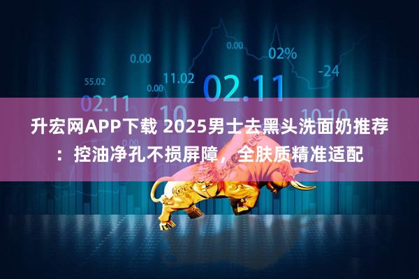 升宏网APP下载 2025男士去黑头洗面奶推荐：控油净孔不损屏障，全肤质精准适配